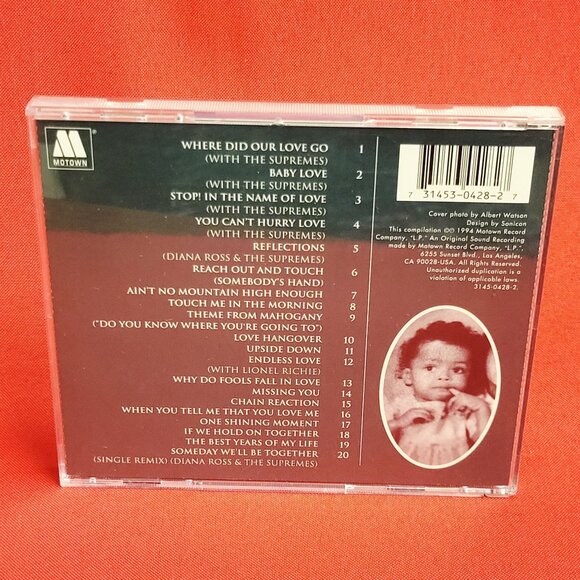 Diana Ross One Woman The Ultimate Collection CD 1994 - Picture 2 of 8